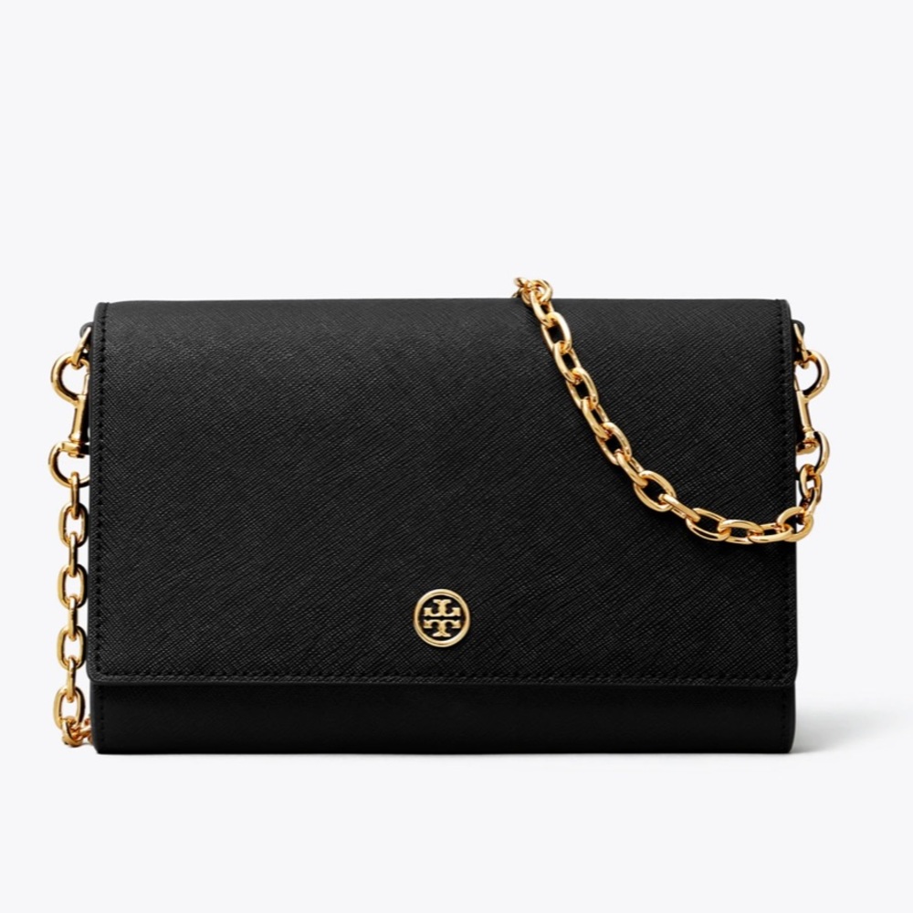 Tory Burch Robinson Wallet on Chain